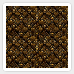 Elegant Ornate pattern, model 7 Sticker